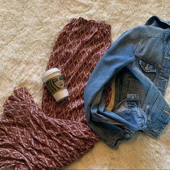 New Wide Leg Flare Hippie Harem Band Pants /  Jogger Casual Jeans Bohemian - Picture 6 of 8